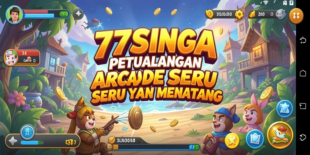 Screenshot gameplay 77SINGA dengan aksi seru dan grafis menarik.