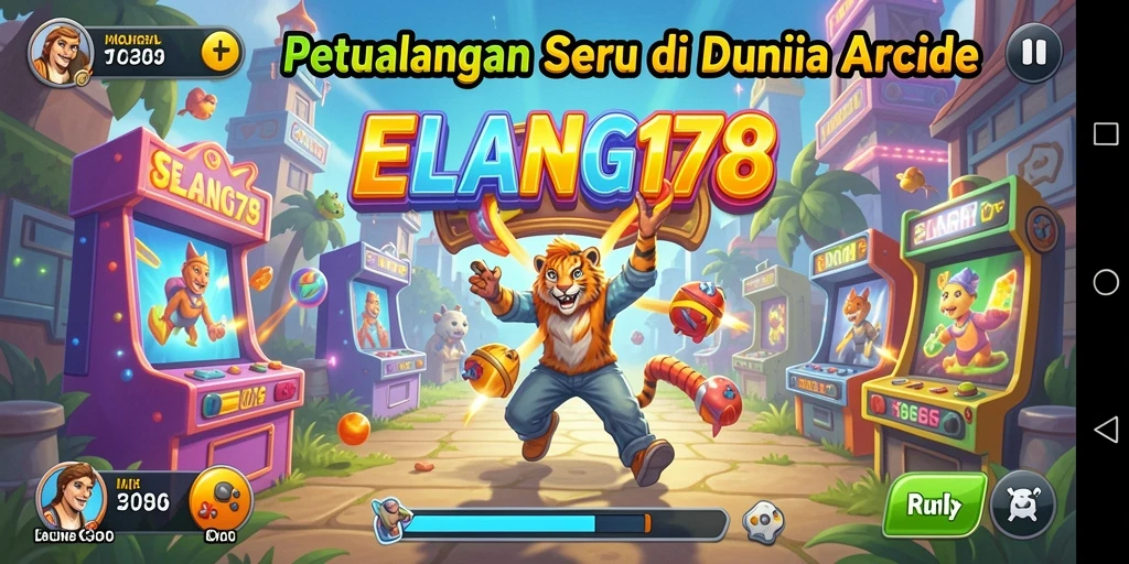 Tangkapan layar utama ELANG178 dengan gameplay seru dan interaksi dinamis.
