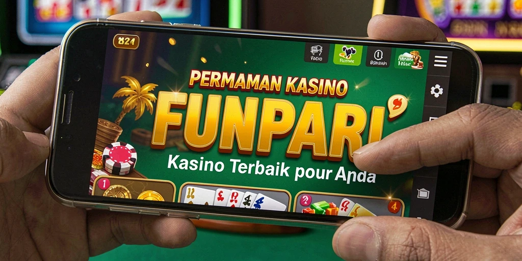Tampilan menarik dari gameplay Kasino di FUNPARI.