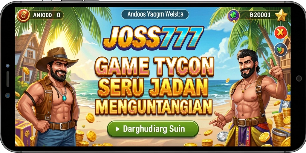 Screenshot JOSS777 menampilkan aktivitas bisnis yang mendebarkan.