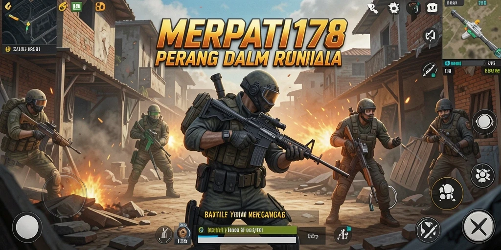 Tampilan menarik dari gameplay intens di MERPATI178.