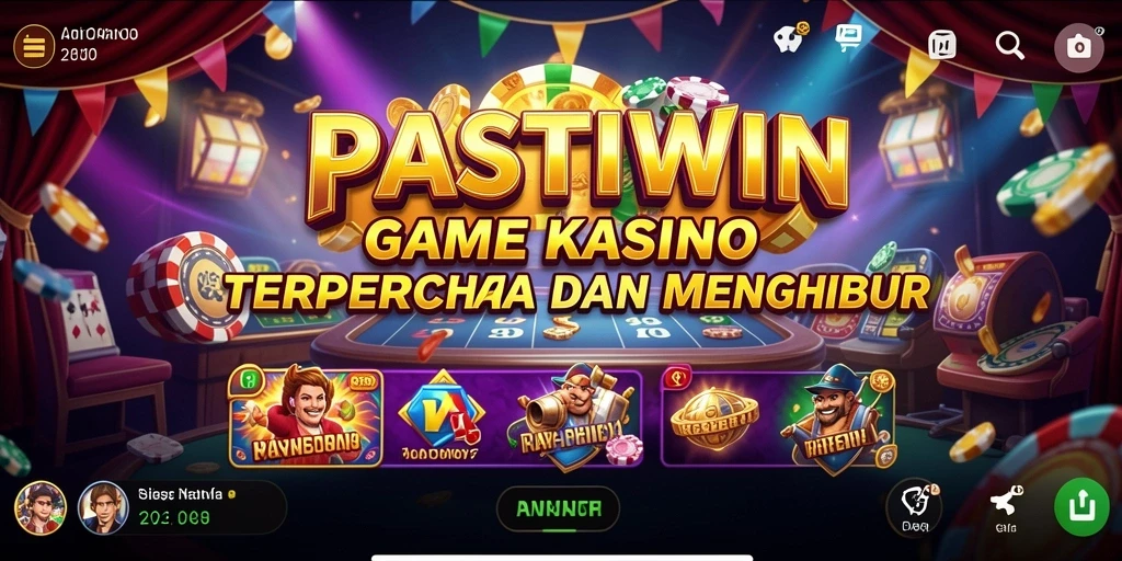 Tampilan menarik dan seru dari gameplay PASTIWIN yang mendebarkan.