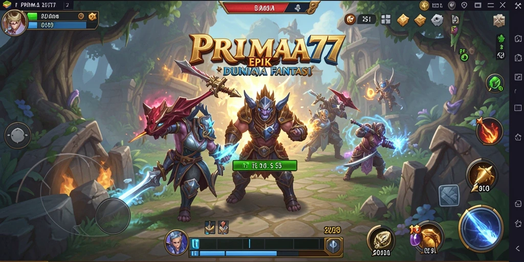 Gameplay PRIMA77 yang menantang dan menarik.