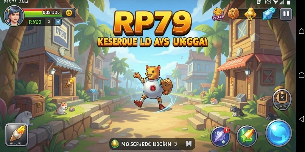 Screenshot RP79 menunjukkan gameplay yang memikat dalam pengelolaan Idle.