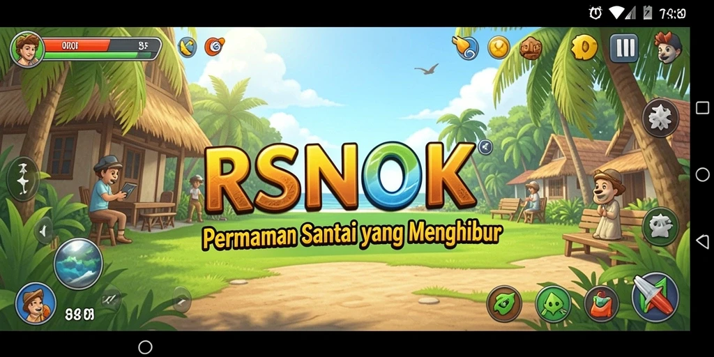Screenshot RSNOK menampilkan aksi seru dan grafis menarik dari gameplay Casual.