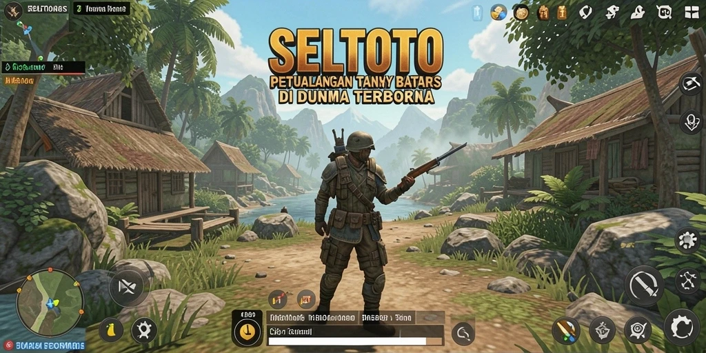 Tangkapan layar menunjukkan aksi epik di dunia terbuka SELTOTO.
