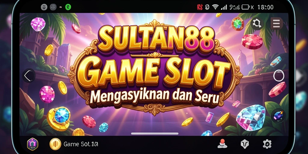 Tampilan gameplay yang memukau di SULTAN88 dengan berbagai tema Slot.